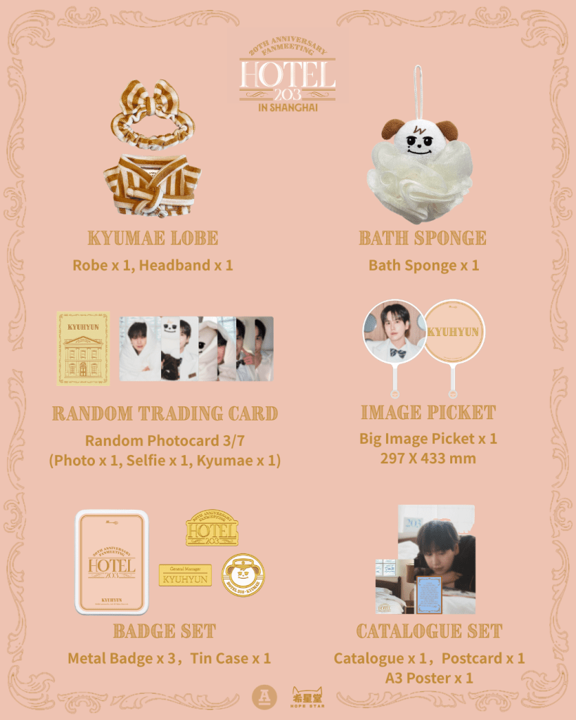 圭賢 KYUHYUN 20th Anniversary Fanmeeting  週邊